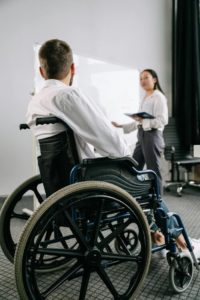 Evaluation fauteuil roulant